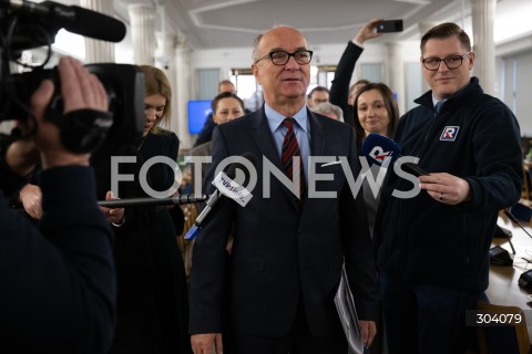  08.01.2026 WARSZAWA SEJM<br />POSIEDZENIE SEJMU<br />N/Z MARSZALEK WLODZIMIERZ CZARZASTY<br /> 