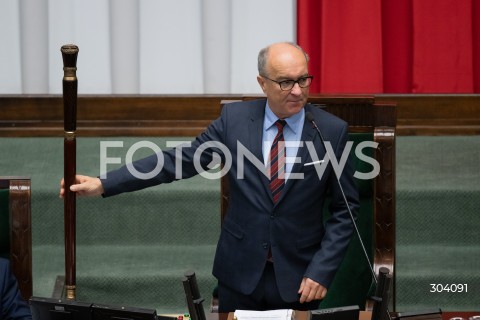 Posiedzenie Sejmu w Warszawie