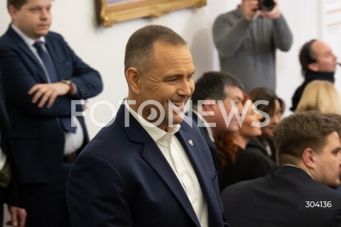  08.01.2026 WARSZAWA<br />SPOTKANIE PREZYDENTA KAROLA NAWROCKIEGO Z ANDRZEJEM DUDA<br />N/Z PREZYDENT KAROL NAWROCKI<br />FOT. MARCIN BANASZKIEWICZ / FOTONEWS  