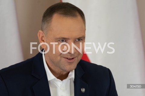  08.01.2026 WARSZAWA<br />SPOTKANIE PREZYDENTA KAROLA NAWROCKIEGO Z ANDRZEJEM DUDA<br />N/Z PREZYDENT KAROL NAWROCKI<br />FOT. MARCIN BANASZKIEWICZ / FOTONEWS  