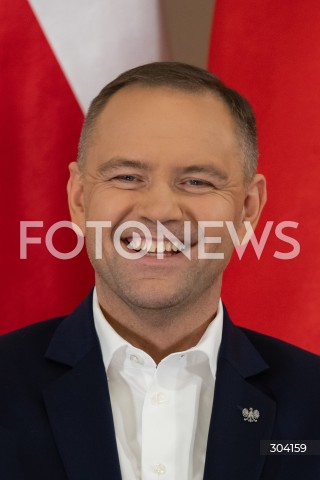  08.01.2026 WARSZAWA<br />SPOTKANIE PREZYDENTA KAROLA NAWROCKIEGO Z ANDRZEJEM DUDA<br />N/Z PREZYDENT KAROL NAWROCKI<br />FOT. MARCIN BANASZKIEWICZ / FOTONEWS  