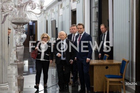  09.01.2026 WARSZAWA SEJM <br />POSIEDZENIE SEJMU RP<br />N/Z JAROSLAW KACZYNSKI RAFAL BOCHENEK<br /> 
