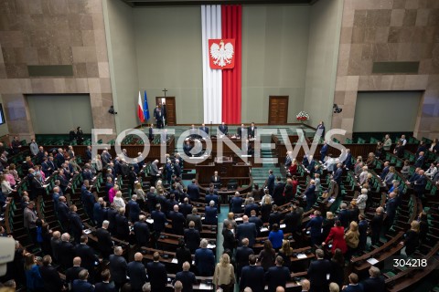  09.01.2026 WARSZAWA SEJM <br />POSIEDZENIE SEJMU RP<br />N/Z SEJM SALA PLENARNA POSLOWIE <br /> 