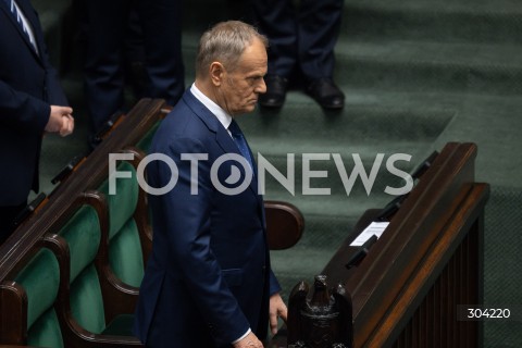  09.01.2026 WARSZAWA SEJM <br />POSIEDZENIE SEJMU RP<br />N/Z PREMIER DONALD TUSK<br /> 