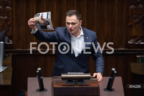  09.01.2026 WARSZAWA SEJM <br />POSIEDZENIE SEJMU RP<br />N/Z KRZYSZTOF CIECIORA<br /> 