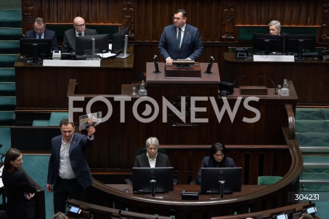  09.01.2026 WARSZAWA SEJM <br />POSIEDZENIE SEJMU RP<br />N/Z STEFAN KRAJEWSKI KRZYSZTOF CIECIORA<br /> 