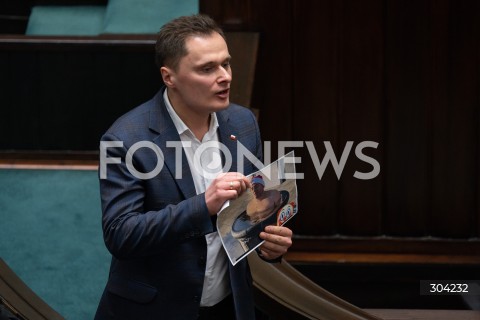  09.01.2026 WARSZAWA SEJM <br />POSIEDZENIE SEJMU RP<br />N/Z KRZYSZTOF CIECIORA<br /> 