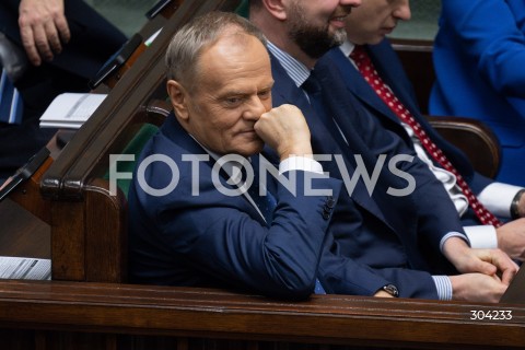  09.01.2026 WARSZAWA SEJM <br />POSIEDZENIE SEJMU RP<br />N/Z PREMIER DONALD TUSK<br /> 