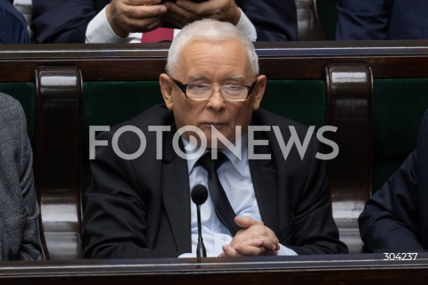  09.01.2026 WARSZAWA SEJM <br />POSIEDZENIE SEJMU RP<br />N/Z JAROSLAW KACZYNSKI<br /> 