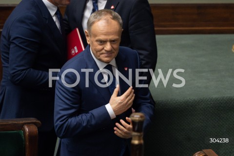  09.01.2026 WARSZAWA SEJM <br />POSIEDZENIE SEJMU RP<br />N/Z PREMIER DONALD TUSK<br /> 