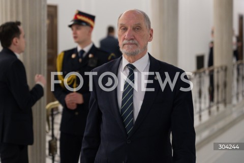  09.01.2026 WARSZAWA SEJM <br />POSIEDZENIE SEJMU RP<br />N/Z ANTONI MACIEREWICZ<br /> 