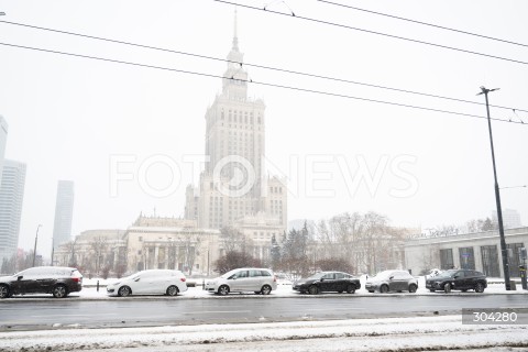  11.01.2026 WARSZAWA<br />ZIMA W MIESCIE<br />N/Z PALAC KULTURY I NAUKI PKIN<br /> 