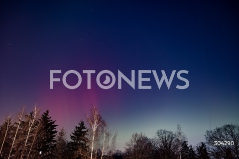  19.01.2026 WARSZAWA<br />ZORZA POLARNA<br />FOT. MARCIN BANASZKIEWICZ / FOTONEWS  