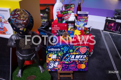  22.01.2026 WARSZAWA<br />KONFERENCJA PRASOWA PRZED 34. FINALEM WOSP<br />N/Z PRZEDMIOTY NA LICYTACJE<br />FOT. MARCIN BANASZKIEWICZ / FOTONEWS  