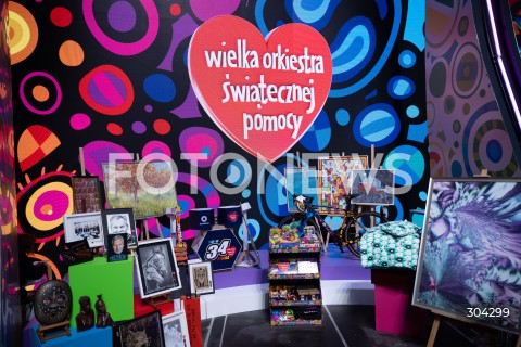  22.01.2026 WARSZAWA<br />KONFERENCJA PRASOWA PRZED 34. FINALEM WOSP<br />N/Z PRZEDMIOTY NA LICYTACJE<br />FOT. MARCIN BANASZKIEWICZ / FOTONEWS  