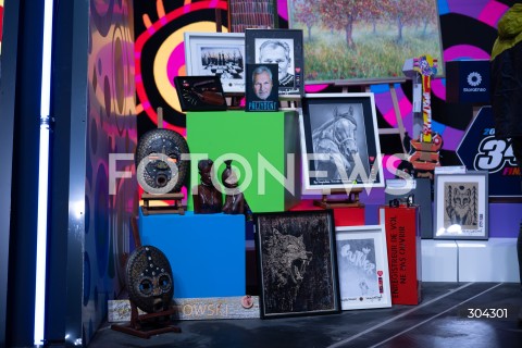  22.01.2026 WARSZAWA<br />KONFERENCJA PRASOWA PRZED 34. FINALEM WOSP<br />N/Z PRZEDMIOTY NA LICYTACJE<br />FOT. MARCIN BANASZKIEWICZ / FOTONEWS  