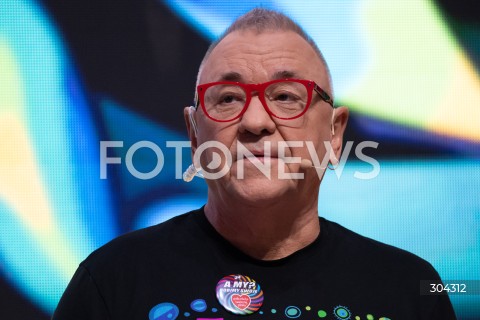  22.01.2026 WARSZAWA<br />KONFERENCJA PRASOWA PRZED 34. FINALEM WOSP<br />N/Z JERZY JUREK OWSIAK<br />FOT. MARCIN BANASZKIEWICZ / FOTONEWS  