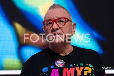  22.01.2026 WARSZAWA<br />KONFERENCJA PRASOWA PRZED 34. FINALEM WOSP<br />N/Z JERZY JUREK OWSIAK<br />FOT. MARCIN BANASZKIEWICZ / FOTONEWS  