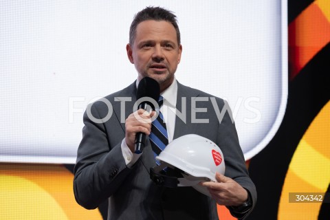  22.01.2026 WARSZAWA<br />KONFERENCJA PRASOWA PRZED 34. FINALEM WOSP<br />N/Z RAFAL TRZASKOWSKI<br />FOT. MARCIN BANASZKIEWICZ / FOTONEWS  