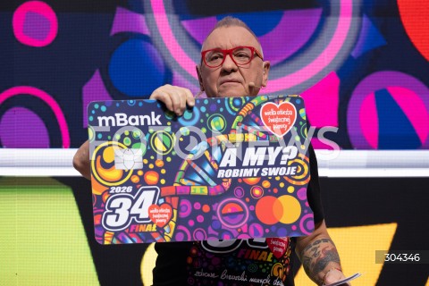  22.01.2026 WARSZAWA<br />KONFERENCJA PRASOWA PRZED 34. FINALEM WOSP<br />N/Z JERZY JUREK OWSIAK<br />FOT. MARCIN BANASZKIEWICZ / FOTONEWS  