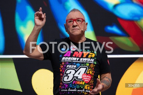  22.01.2026 WARSZAWA<br />KONFERENCJA PRASOWA PRZED 34. FINALEM WOSP<br />N/Z JERZY JUREK OWSIAK<br />FOT. MARCIN BANASZKIEWICZ / FOTONEWS  