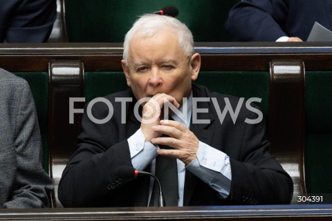  23.01.2026 WARSZAWA SEJM <br />POSIEDZENIE SEJMU RP<br />N/Z JAROSLAW KACZYNSKI<br /> 