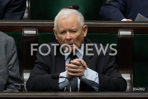  23.01.2026 WARSZAWA SEJM <br />POSIEDZENIE SEJMU RP<br />N/Z JAROSLAW KACZYNSKI<br /> 