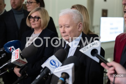  23.01.2026 WARSZAWA SEJM <br />POSIEDZENIE SEJMU RP<br />N/Z JAROSLAW KACZYNSKI<br /> 