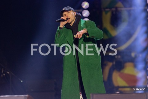  25.01.2026 WARSZAWA<br />34. FINAL WIELKIEJ ORKIESTRY SWIATECZNEJ POMOCY<br />N/Z IGOR HERBUT LEMON<br />FOT. ANTONI BYSZEWSKI/FOTONEWS 