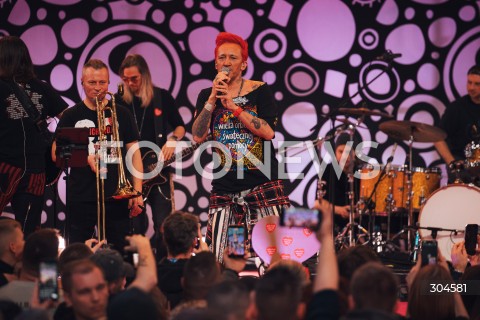  25.01.2026 WARSZAWA<br />34. FINAL WIELKIEJ ORKIESTRY SWIATECZNEJ POMOCY<br />N/Z MICHAL WISNIEWSKI ICH TROJE<br />FOT. ANTONI BYSZEWSKI/FOTONEWS 