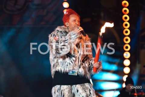  25.01.2026 WARSZAWA<br />34. FINAL WIELKIEJ ORKIESTRY SWIATECZNEJ POMOCY<br />N/Z MICHAL WISNIEWSKI ICH TROJE<br />FOT. ANTONI BYSZEWSKI/FOTONEWS 