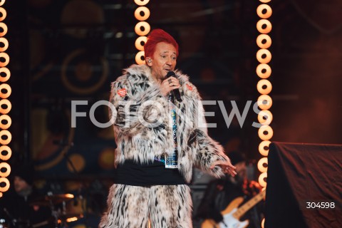  25.01.2026 WARSZAWA<br />34. FINAL WIELKIEJ ORKIESTRY SWIATECZNEJ POMOCY<br />N/Z MICHAL WISNIEWSKI ICH TROJE<br />FOT. ANTONI BYSZEWSKI/FOTONEWS 