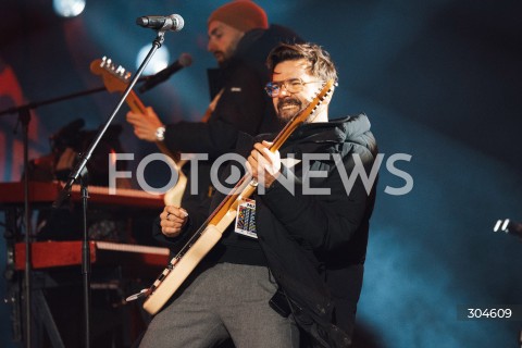  25.01.2026 WARSZAWA<br />34. FINAL WIELKIEJ ORKIESTRY SWIATECZNEJ POMOCY<br />N/Z KUBA KAWALEC HAPPYSAD<br />FOT. ANTONI BYSZEWSKI/FOTONEWS 