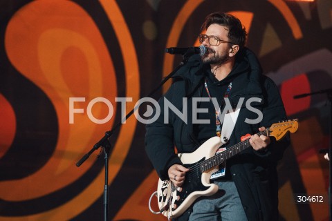  25.01.2026 WARSZAWA<br />34. FINAL WIELKIEJ ORKIESTRY SWIATECZNEJ POMOCY<br />N/Z KUBA KAWALEC HAPPYSAD<br />FOT. ANTONI BYSZEWSKI/FOTONEWS 