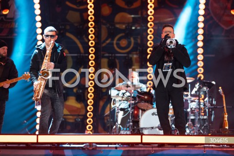  25.01.2026 WARSZAWA<br />34. FINAL WIELKIEJ ORKIESTRY SWIATECZNEJ POMOCY<br />N/Z ZESPOL TABU<br />FOT. ANTONI BYSZEWSKI/FOTONEWS 