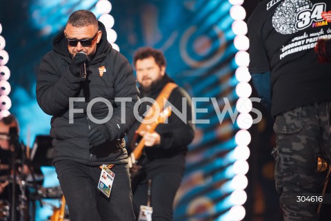  25.01.2026 WARSZAWA<br />34. FINAL WIELKIEJ ORKIESTRY SWIATECZNEJ POMOCY<br />N/Z ZESPOL TABU<br />FOT. ANTONI BYSZEWSKI/FOTONEWS 