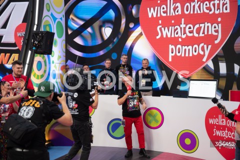  25.01.2026 WARSZAWA<br />34. FINAL WIELKIEJ ORKIESTRY SWIATECZNEJ POMOCY<br />N/Z JERZY JUREK OWSIAK<br /> 