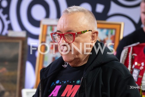  25.01.2026 WARSZAWA<br />34. FINAL WIELKIEJ ORKIESTRY SWIATECZNEJ POMOCY<br />N/Z JERZY JUREK OWSIAK<br /> 