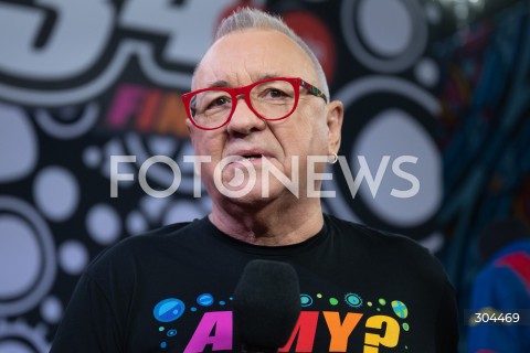  25.01.2026 WARSZAWA<br />34. FINAL WIELKIEJ ORKIESTRY SWIATECZNEJ POMOCY<br />N/Z JERZY JUREK OWSIAK<br /> 