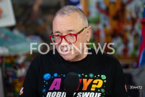  25.01.2026 WARSZAWA<br />34. FINAL WIELKIEJ ORKIESTRY SWIATECZNEJ POMOCY<br />N/Z JERZY JUREK OWSIAK<br /> 