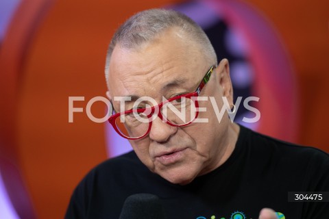  25.01.2026 WARSZAWA<br />34. FINAL WIELKIEJ ORKIESTRY SWIATECZNEJ POMOCY<br />N/Z JERZY JUREK OWSIAK<br /> 