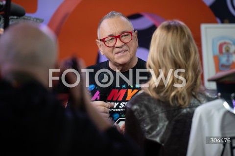  25.01.2026 WARSZAWA<br />34. FINAL WIELKIEJ ORKIESTRY SWIATECZNEJ POMOCY<br />N/Z JERZY JUREK OWSIAK<br /> 