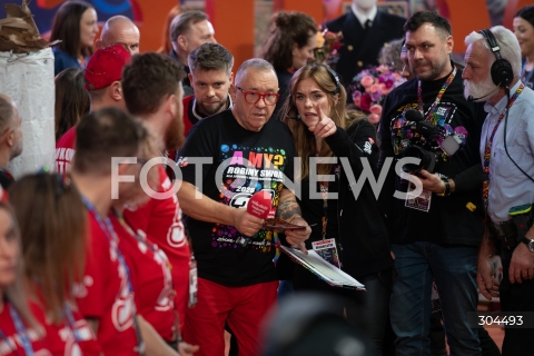  25.01.2026 WARSZAWA<br />34. FINAL WIELKIEJ ORKIESTRY SWIATECZNEJ POMOCY<br />N/Z JERZY JUREK OWSIAK<br /> 