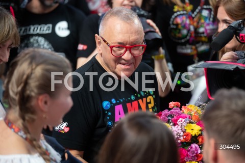  25.01.2026 WARSZAWA<br />34. FINAL WIELKIEJ ORKIESTRY SWIATECZNEJ POMOCY<br />N/Z JERZY JUREK OWSIAK<br /> 