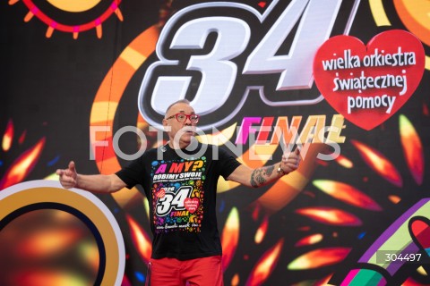  25.01.2026 WARSZAWA<br />34. FINAL WIELKIEJ ORKIESTRY SWIATECZNEJ POMOCY<br />N/Z JERZY JUREK OWSIAK<br /> 