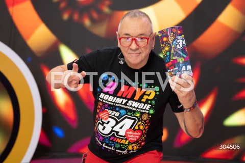  25.01.2026 WARSZAWA<br />34. FINAL WIELKIEJ ORKIESTRY SWIATECZNEJ POMOCY<br />N/Z JERZY JUREK OWSIAK<br /> 