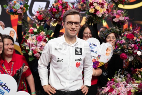  25.01.2026 WARSZAWA<br />34. FINAL WIELKIEJ ORKIESTRY SWIATECZNEJ POMOCY<br />N/Z MIKOLAJ MIKO MARCZYK<br /> 