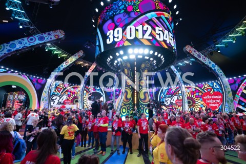  25.01.2026 WARSZAWA<br />34. FINAL WIELKIEJ ORKIESTRY SWIATECZNEJ POMOCY<br />N/Z STUDIO WOSP<br /> 