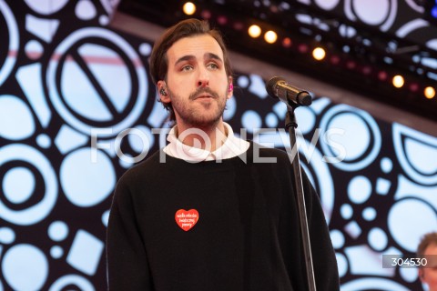  25.01.2026 WARSZAWA<br />34. FINAL WIELKIEJ ORKIESTRY SWIATECZNEJ POMOCY<br />N/Z IGOR IGO WALASZEK<br /> 