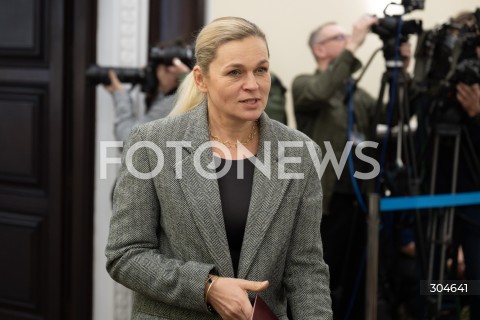 27.01.2026 WARSZAWA<br />POSIEDZENIE RADY MINISTROW<br />N/Z BARBARA NOWACKA<br />FOT. MARCIN BANASZKIEWICZ / FOTONEWS  